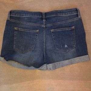 a.n.a denim shorts, petite, size 10, 1.5 inch inseam, medium wash, NWT